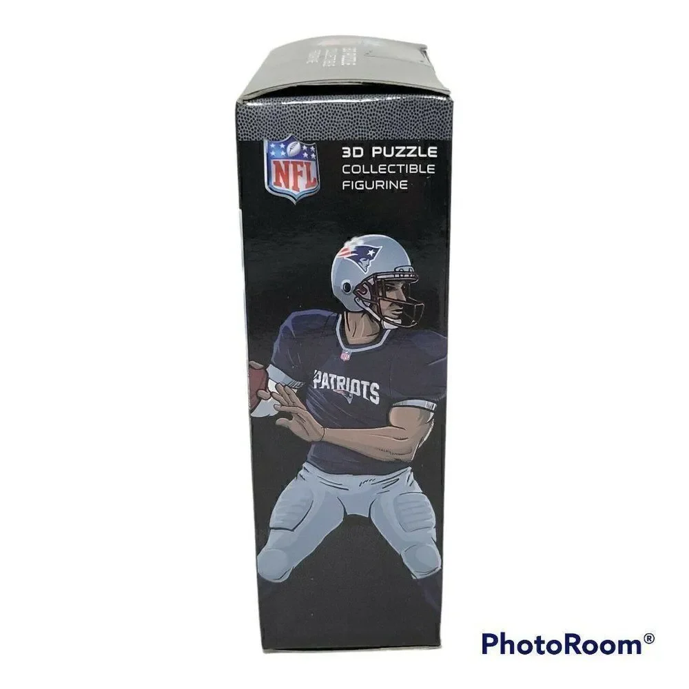 New England Patriots 3D Puzzle Uniform Collectible Figurine 25 Pieces NFL Gift‎